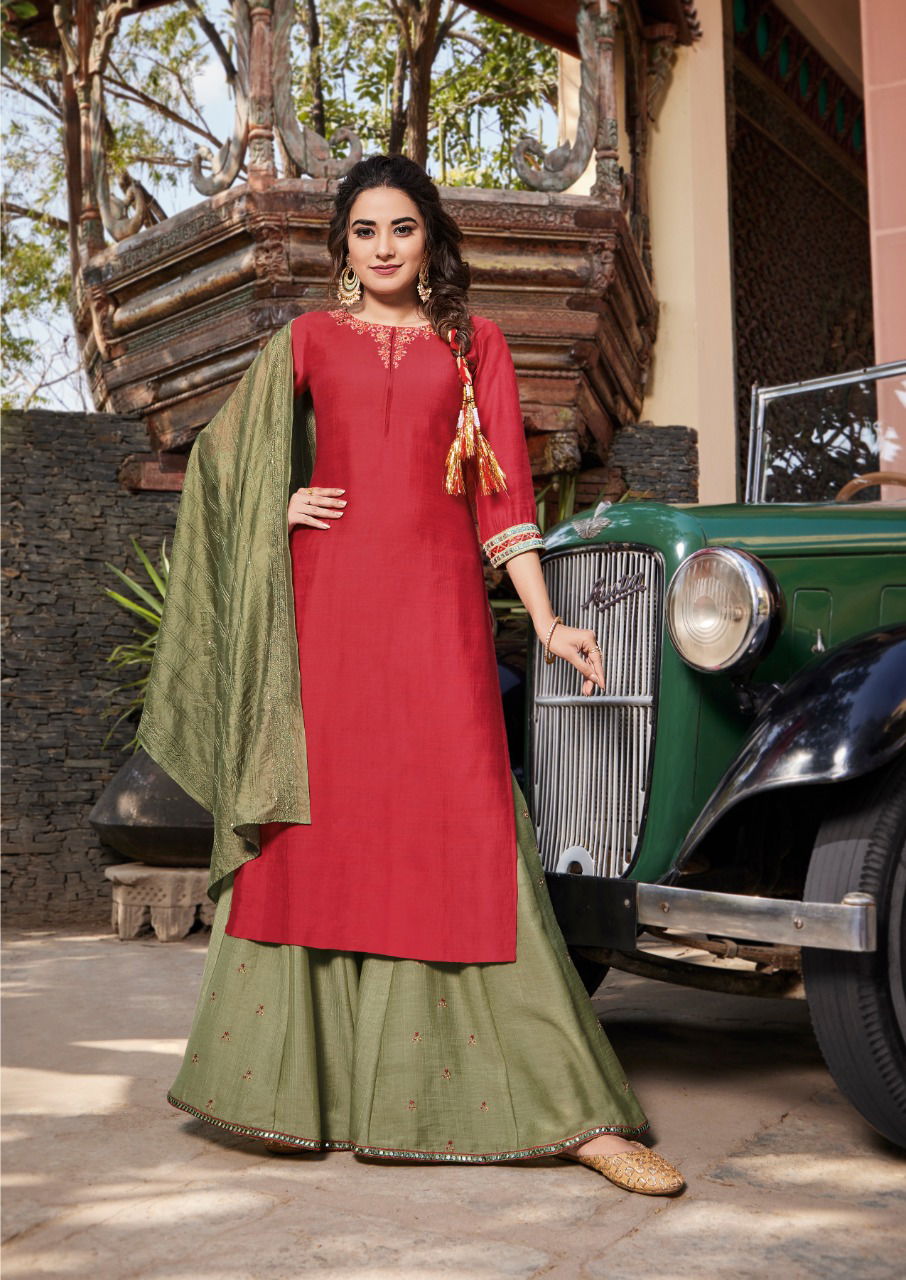 Koodee Rahi 3 Designer Festive Wear Pure Viscose Latest Readymade Collection